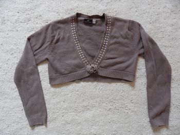 Cache coeur (cardigan) fille Sergent Major, 7 ans