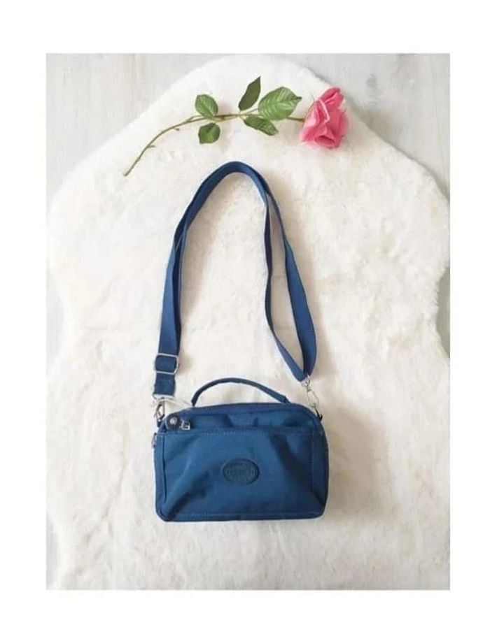 Petit sac à main sacoche en toile marine sacoche multipoches