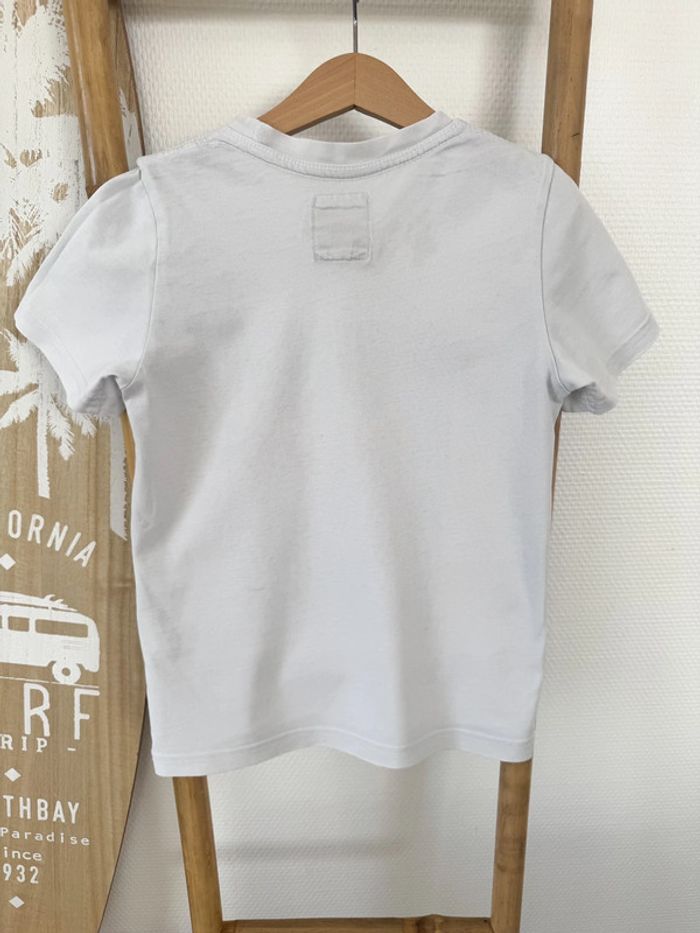 Tee shirt manches courtes Levi's blanc 8 ans - photo numéro 3