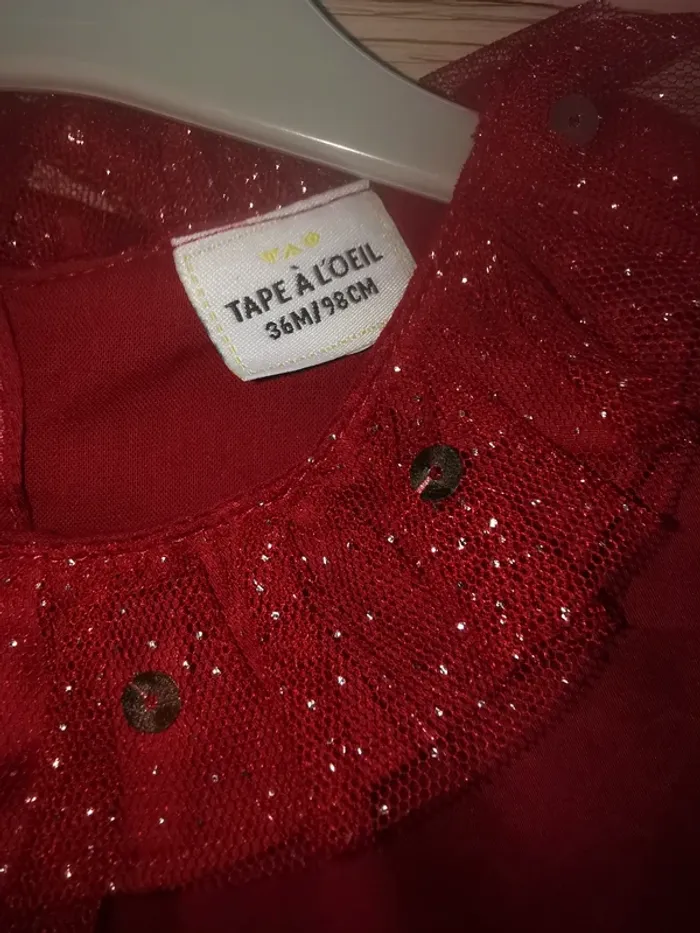 Robe fêtes fille 3 ans tao - photo numéro 3