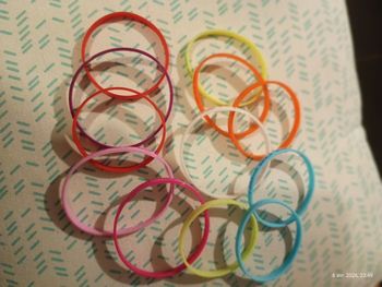 Lot 12 bracelets messages