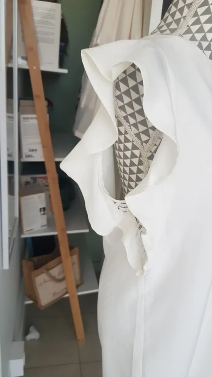 Robe cérémonie blanche - photo numéro 4