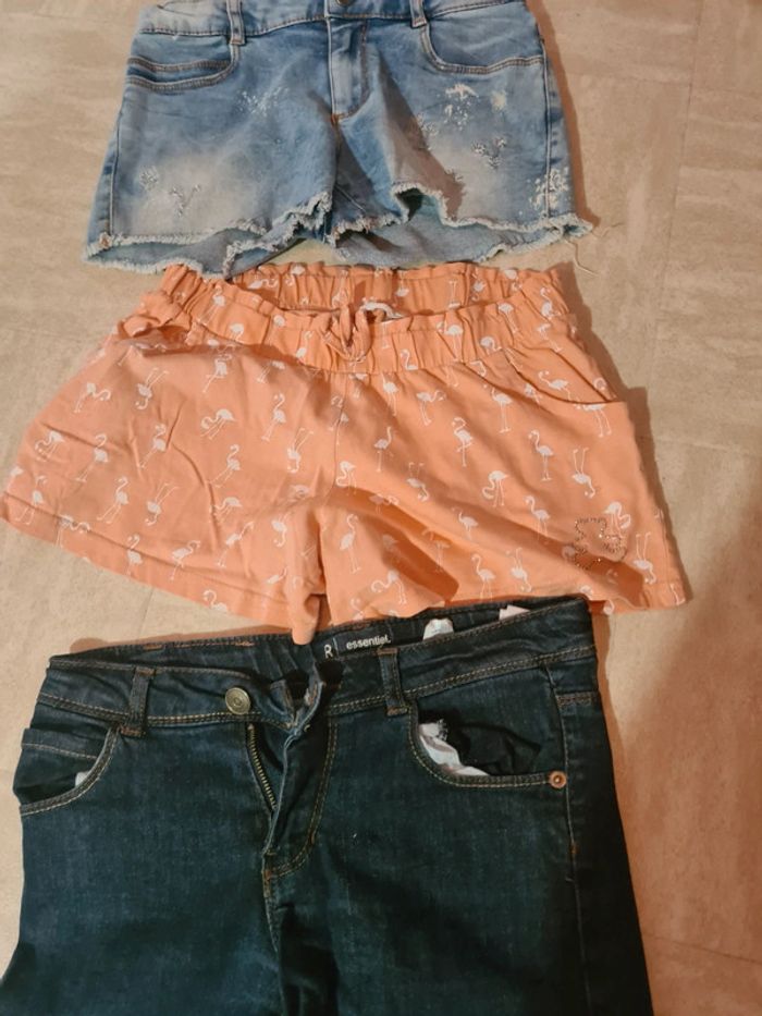 Lots shorts fille