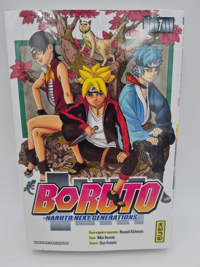 Livre Boruto tome 1 et 2
