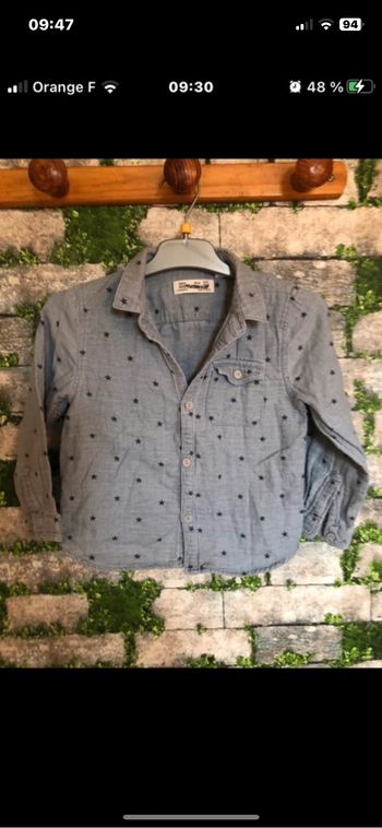 Chemise 4 ans