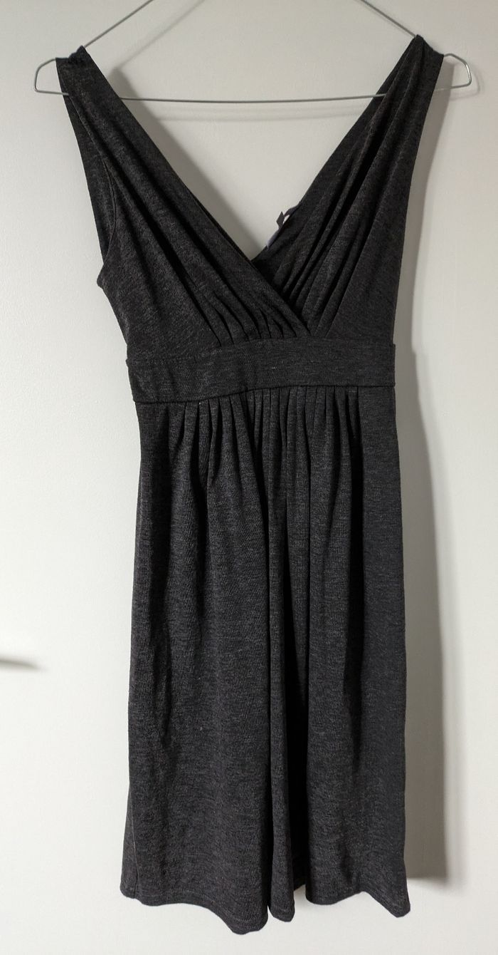 Robe Etam grise femme T 36