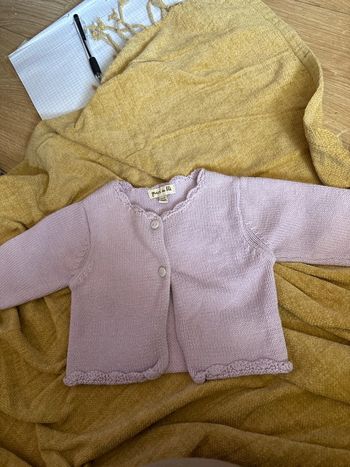 Gillet mauve