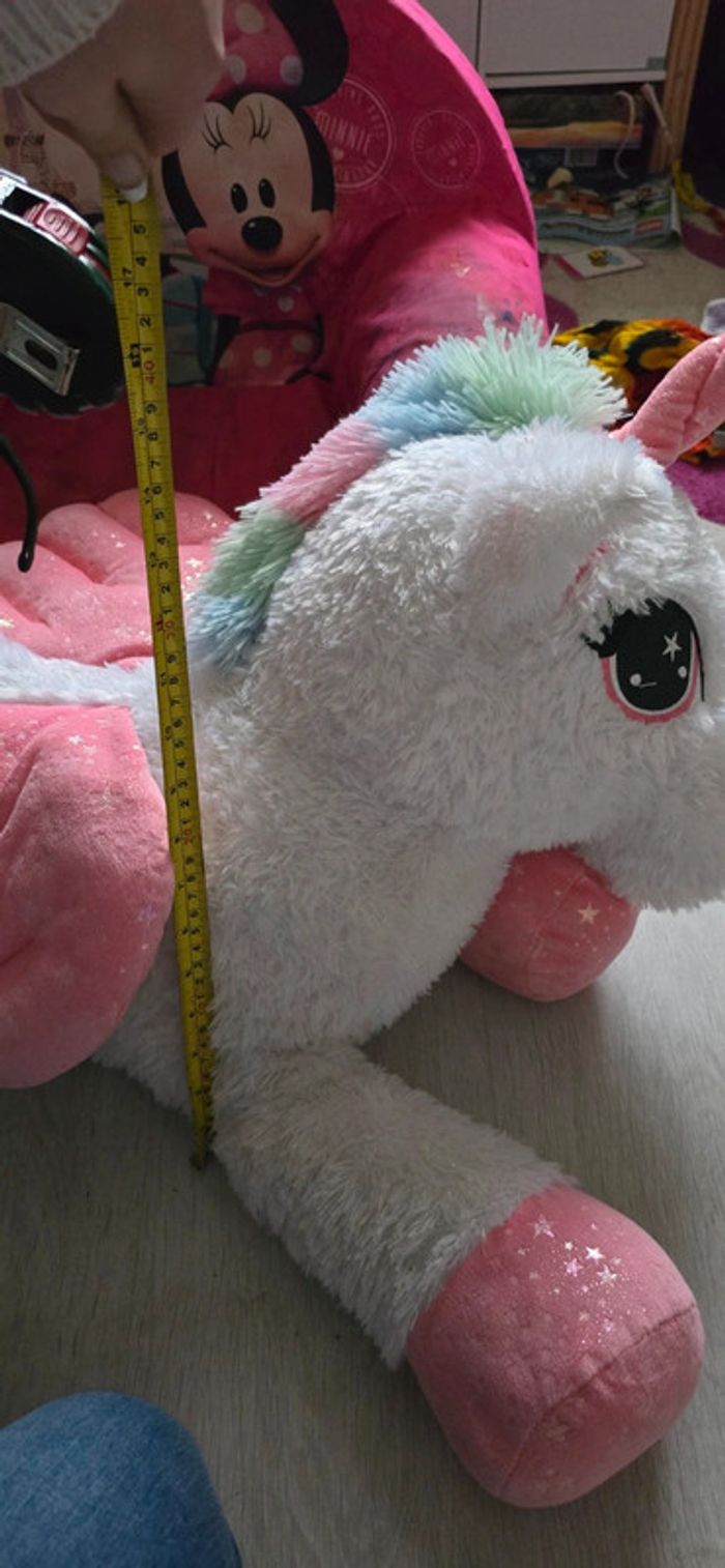 Très grande peluche Licorne - photo numéro 5