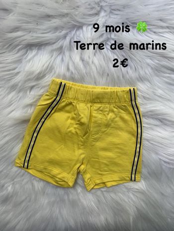 Short 🍀 9 mois 🍀 Terre de marins