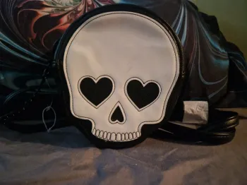 Sac bandoulière tête de mort