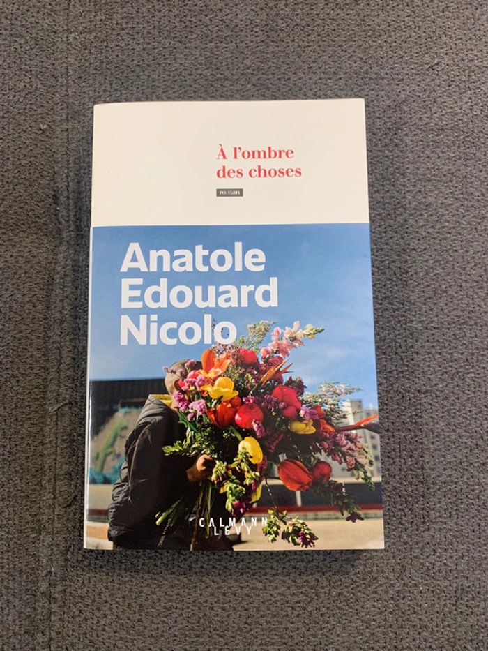 Livre à l’ombre des choses Anatole Edouard Nicolo