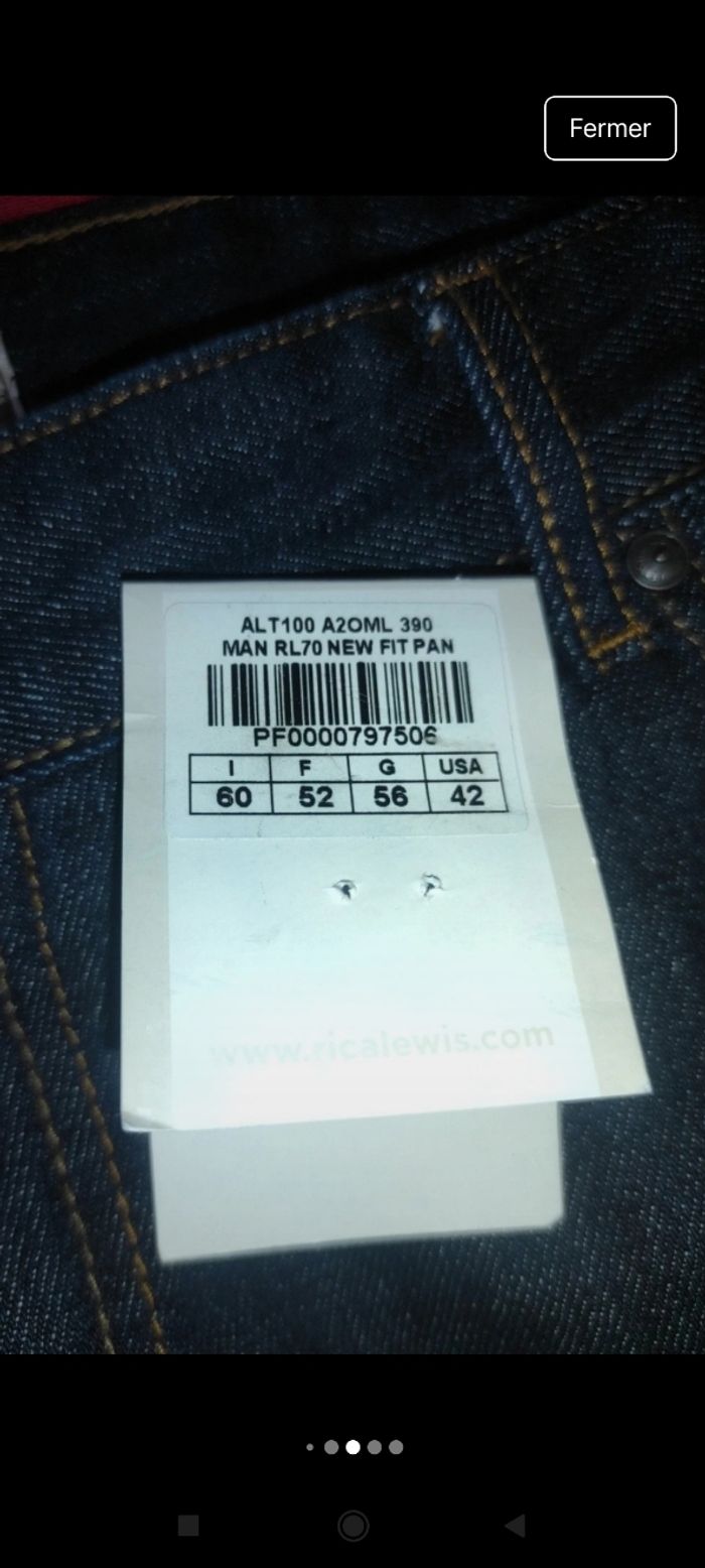Très beau jeans neuf h15 - photo numéro 5