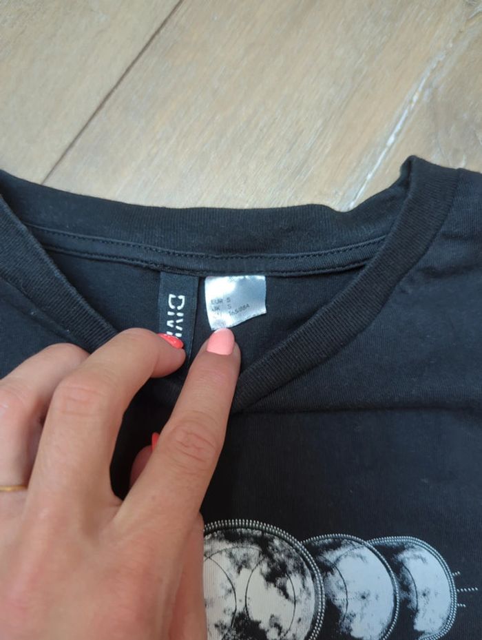 Tee-shirt court h&m S - photo numéro 3