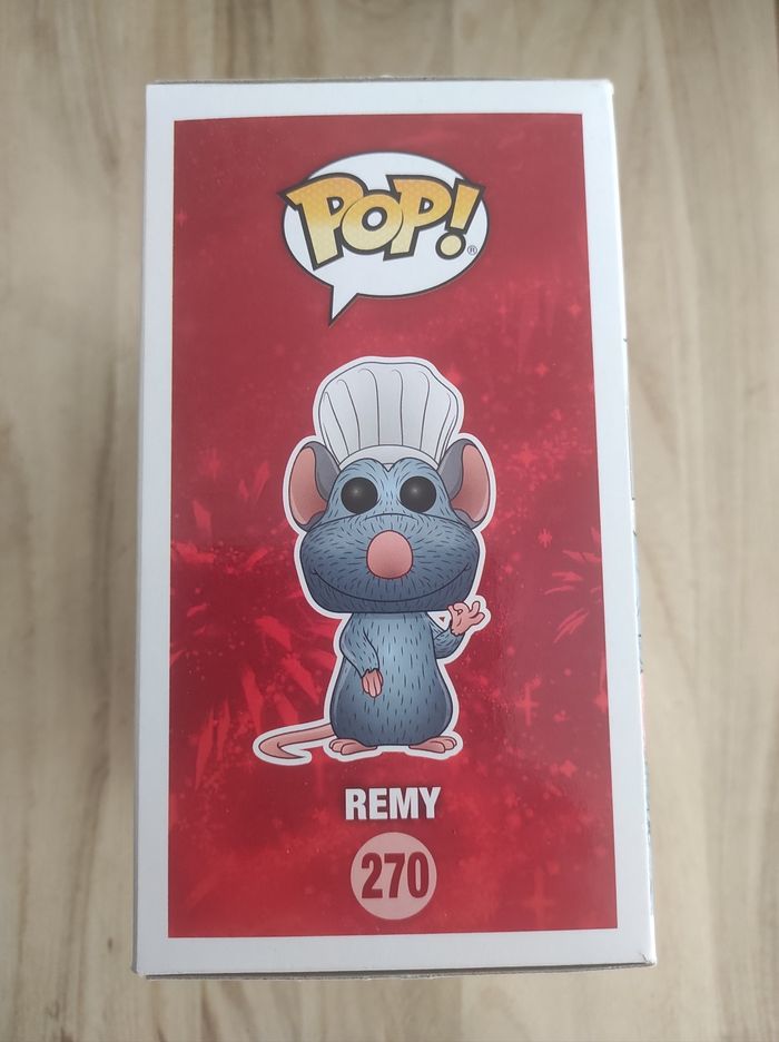 Figurine Funko pop Remy 270 version flocked ( Ratatouille ) - photo numéro 3