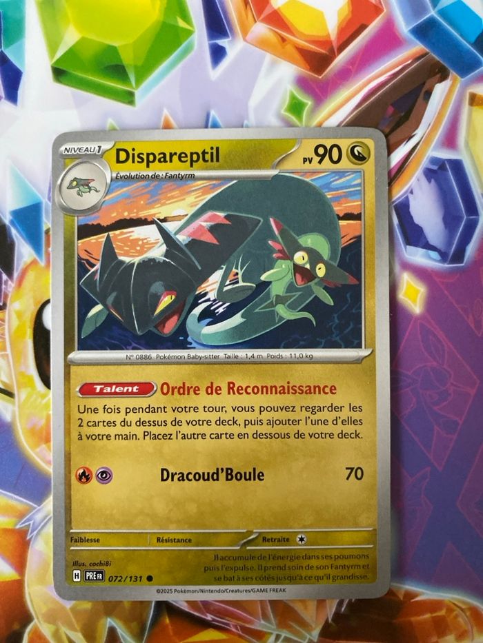 Carte Pokémon commune neuf