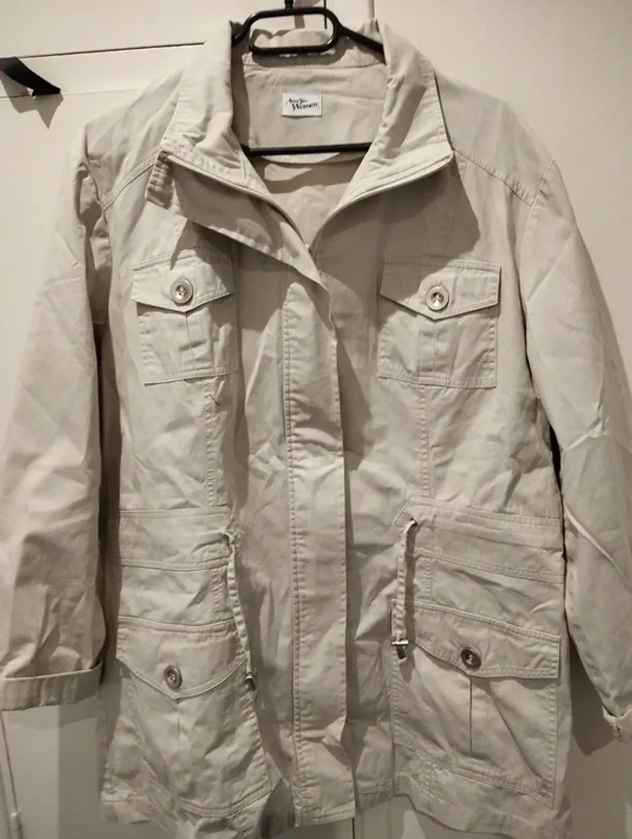 Veste vintage blanche