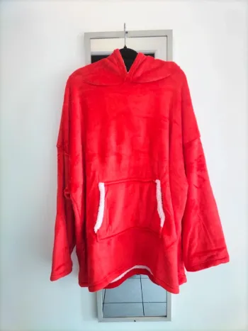 Sweat plaid à capuche homme ou femme