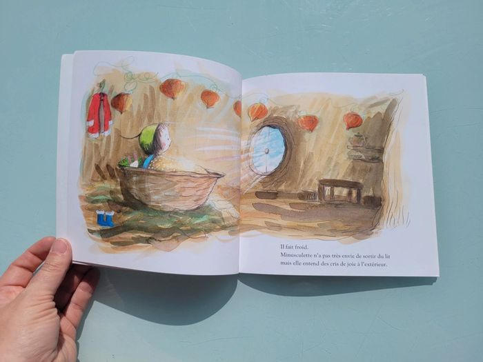 Livre couverture souple, l'école des loisirs, Minusculette en Hiver, 3-6 ans - photo numéro 4