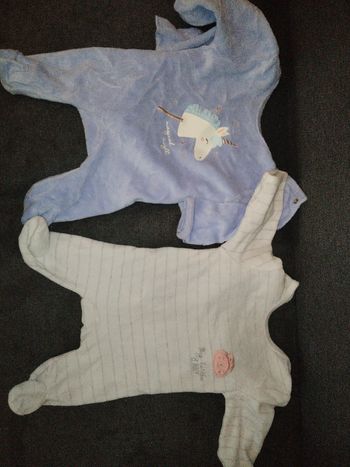 Lot pyjama fille 1 mois