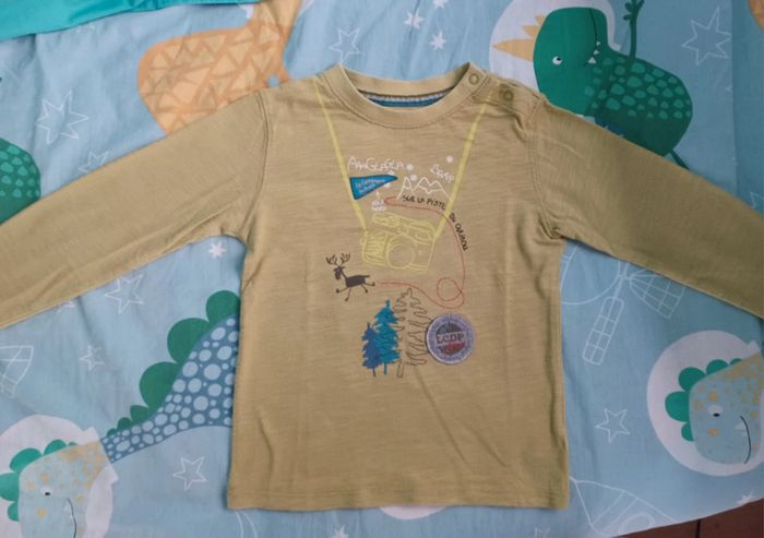 Lot 2 t-shirts ML 4 ans LCPD - photo numéro 5