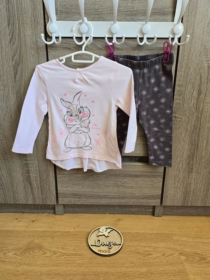 Vêtement Bébé Fille - Ensemble Panpan - Disney - 12 mois