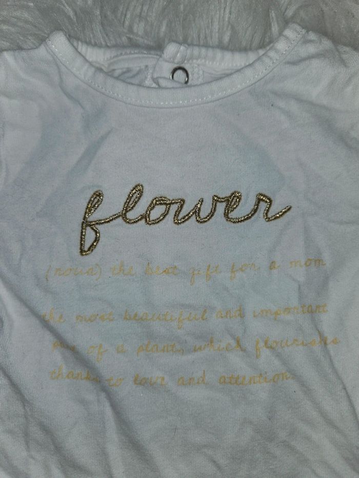 T-shirt bébé 1 mois – Kiabi Eco-conception - photo numéro 3