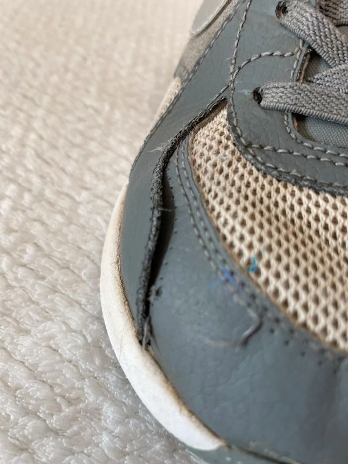 Baskets Nike Air fille grises et roses 26 - photo numéro 3