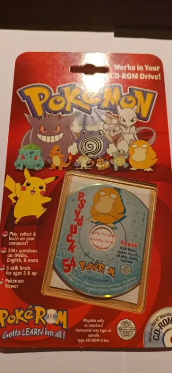 Jeu pokemon PC pokerom psykokwak psyduck