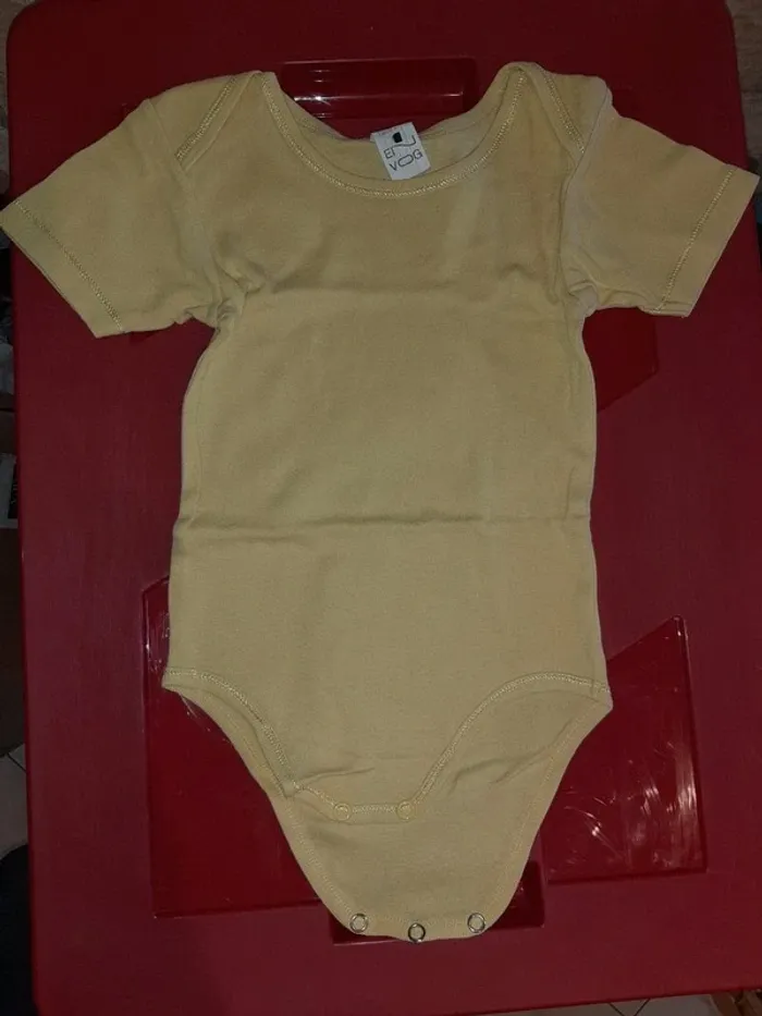 Lot de 4 bodies manches courtes 23 mois- 2 ans - photo numéro 5