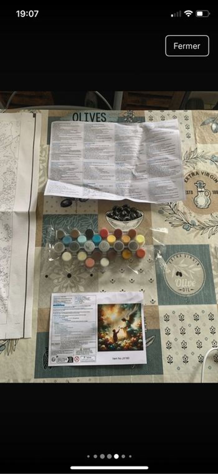 Kit complet de peinture par numéro - Neuf - photo numéro 3