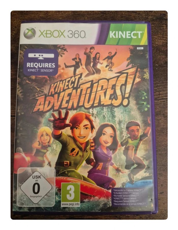 Jeu Xbox 360 kinect - kinect adventures