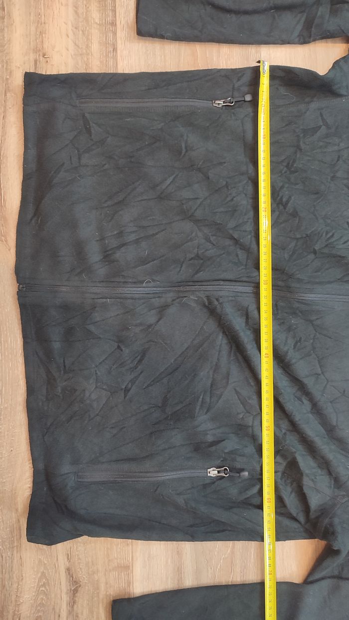 Vêtement veste polaire noir zippé Eddie bauer taille XXXL #Retrostreet - photo numéro 7