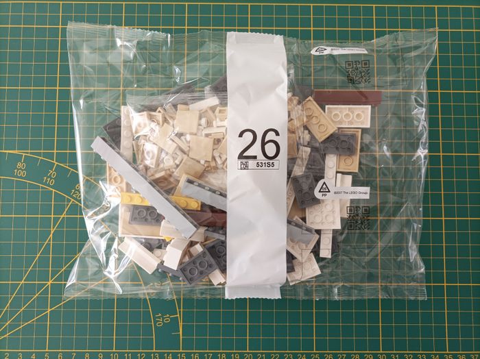 Sachet numéro 26 n°26 complet pour le set Lego Icons 10294 Le Titanic