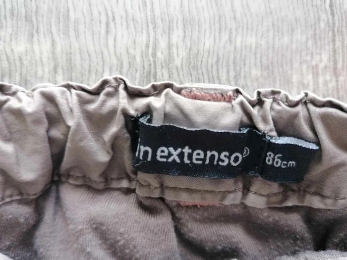 Pantalon large doublé taupe In Extenso 86 cm - photo numéro 4