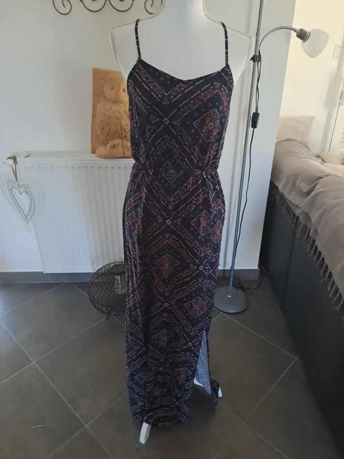 Robe d'été bleu marine