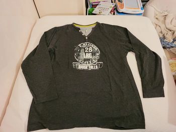 T-shirt manches longues homme taille L