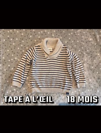 Pull habillé TAO Tape à l’œil 18 mois