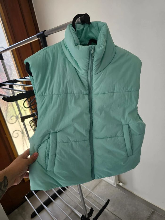 Doudoune /gilet sans manche matelassé fille /femme xs mange - photo numéro 6