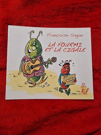 Livre la fourmi et la cigale