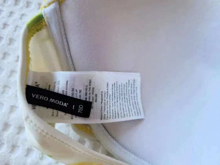 bikini vero moda citron - photo numéro 4
