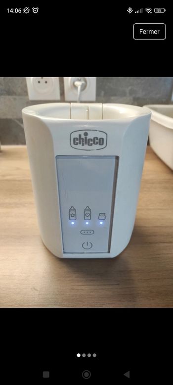 Chauffe biberon Chicco
