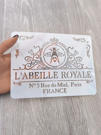 Pochoir Emblèmes Vintage