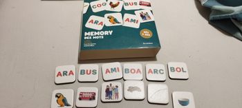 Memory des mots