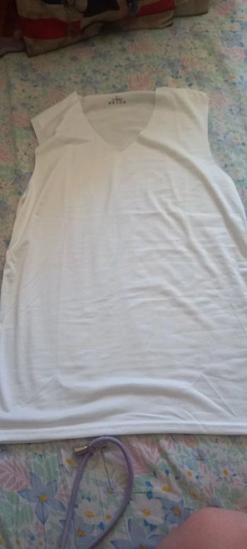 Debardeur neuf lire description  blanc