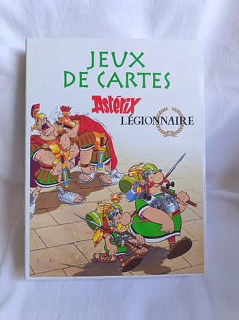Jeux de cartes Astérix légionnaire édition Atlas