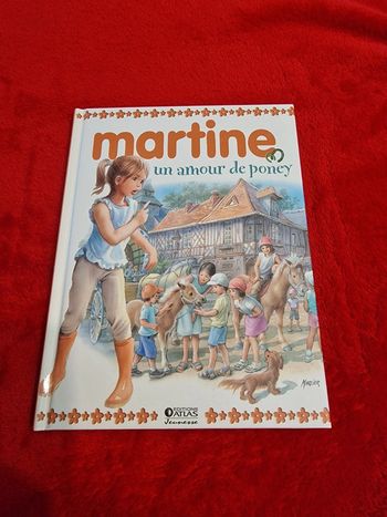 Livre Martine un amour de poney