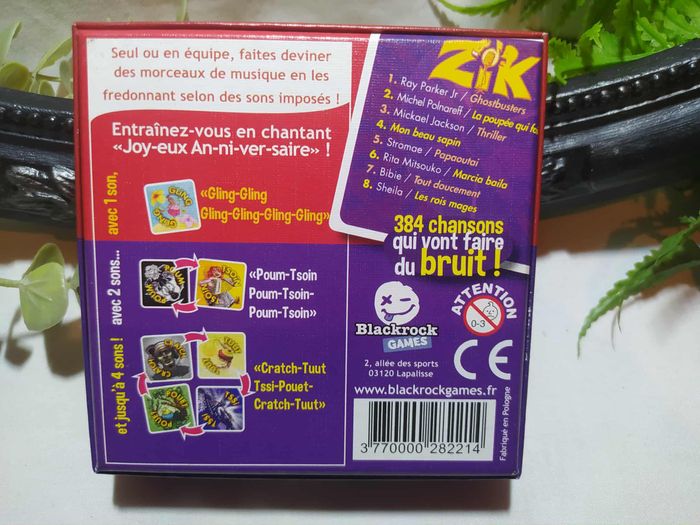 Jeu de société Blackrock Games Zik - photo numéro 4