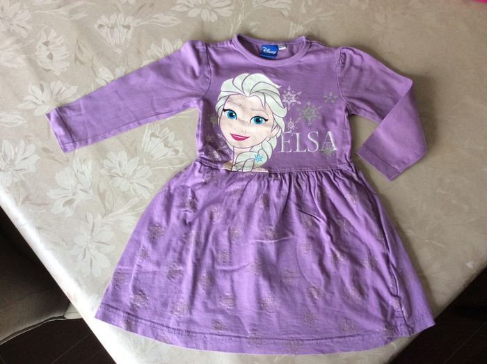 Robe Reine des Neiges taille 2/3 ans