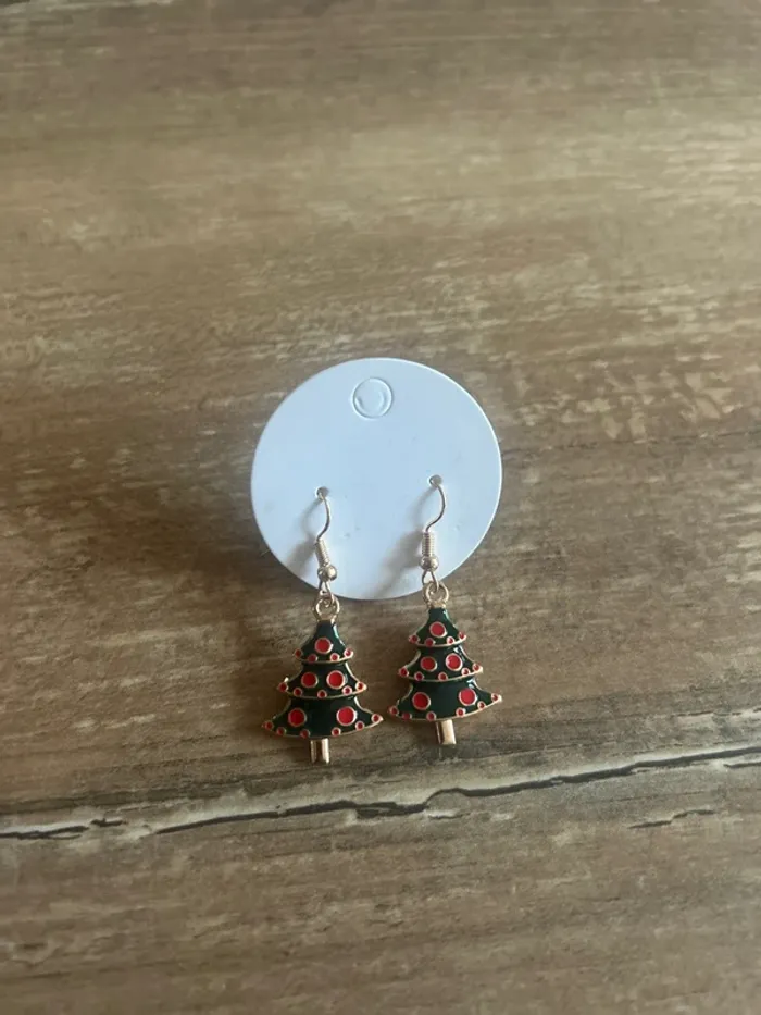 Boucles d’oreilles de Noël 🎅 neuve