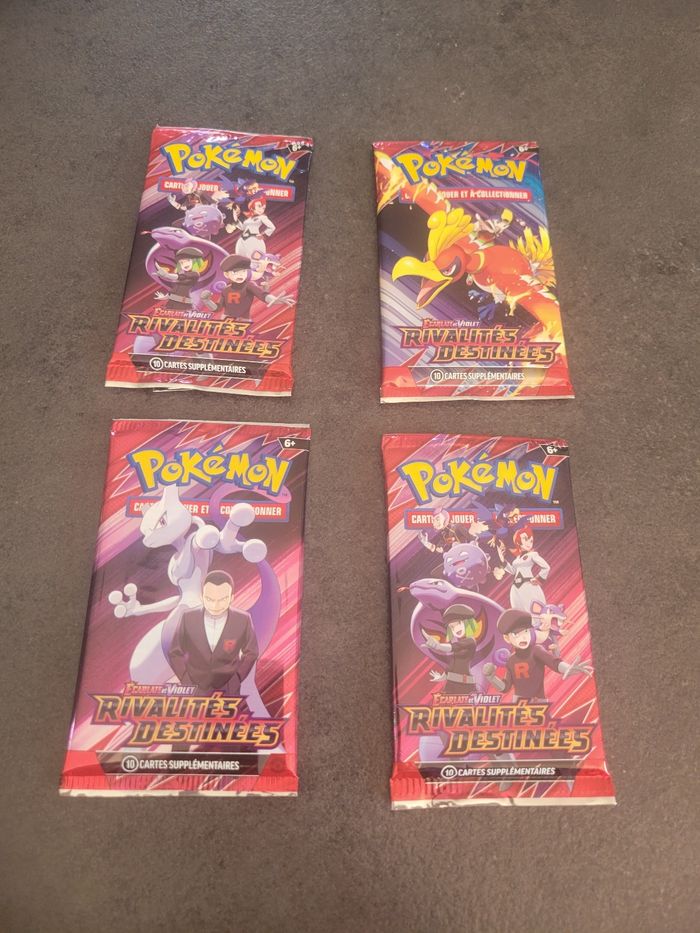 Lot 4 booster rivalites destinées